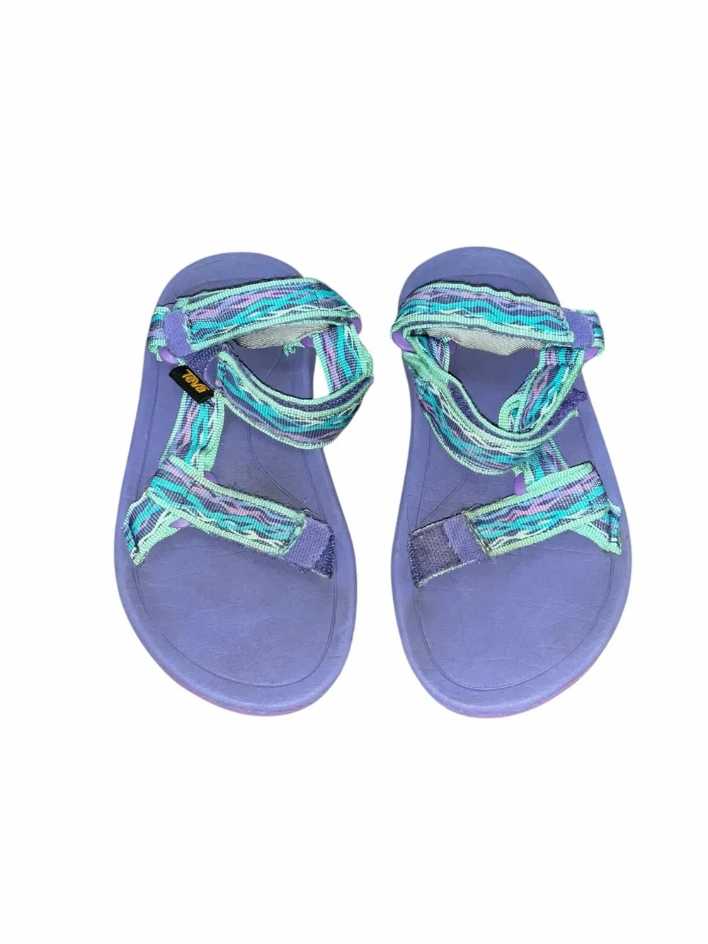 Teva Kids Hurricane XLT 2 Sport Sandals Delmar Sea Glass Purple Youth Size 13
